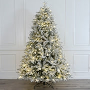 240cm Prelit Snow Tree