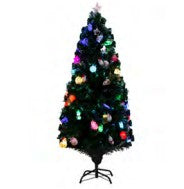 90cm Green Christmas Tree Coloured Lights
