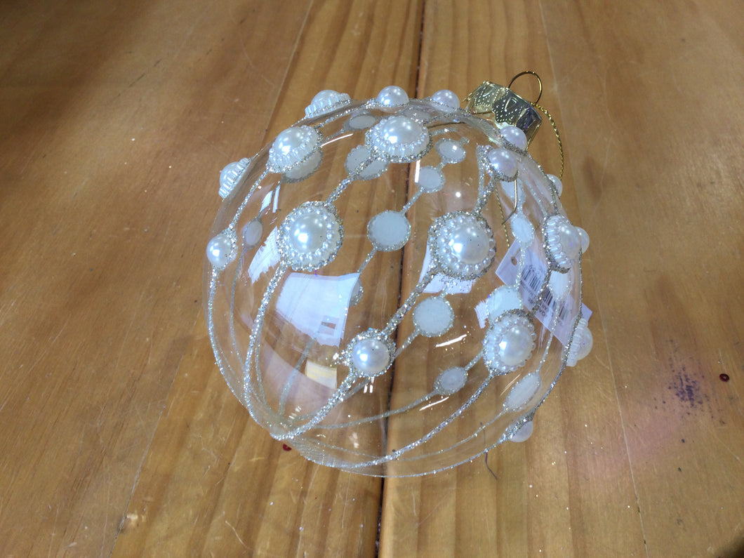 Pearl Clear Ball Hanging