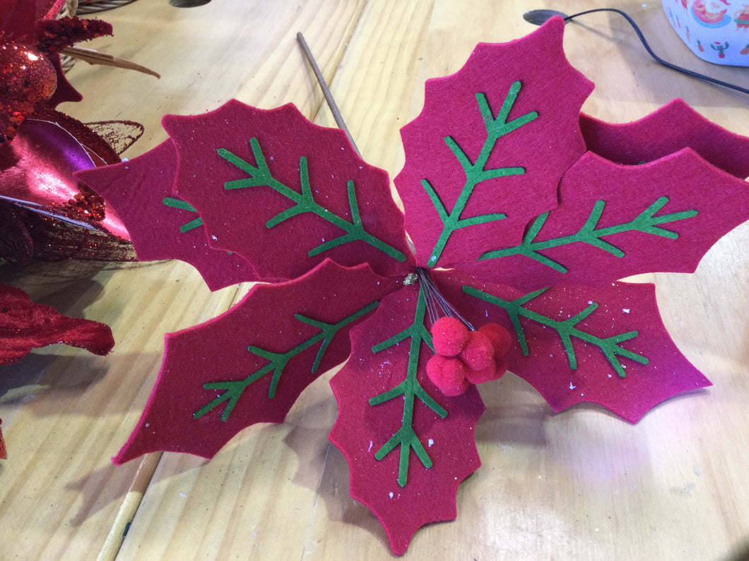 Red Green Poinsettia