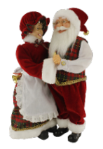 Dancing Mr and Mrs Claus