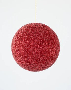 Red Glitter Ball 120mm