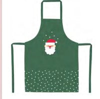 Green Santa Apron
