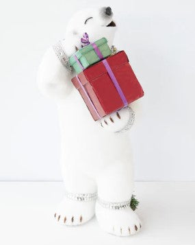 Polar Bear with Gift