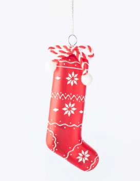 Red Stocking ornament