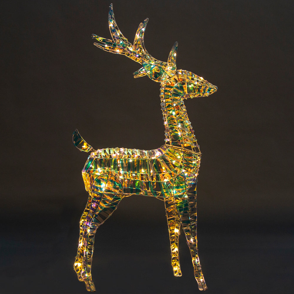 Christmas Reindeer with twinkle lights
