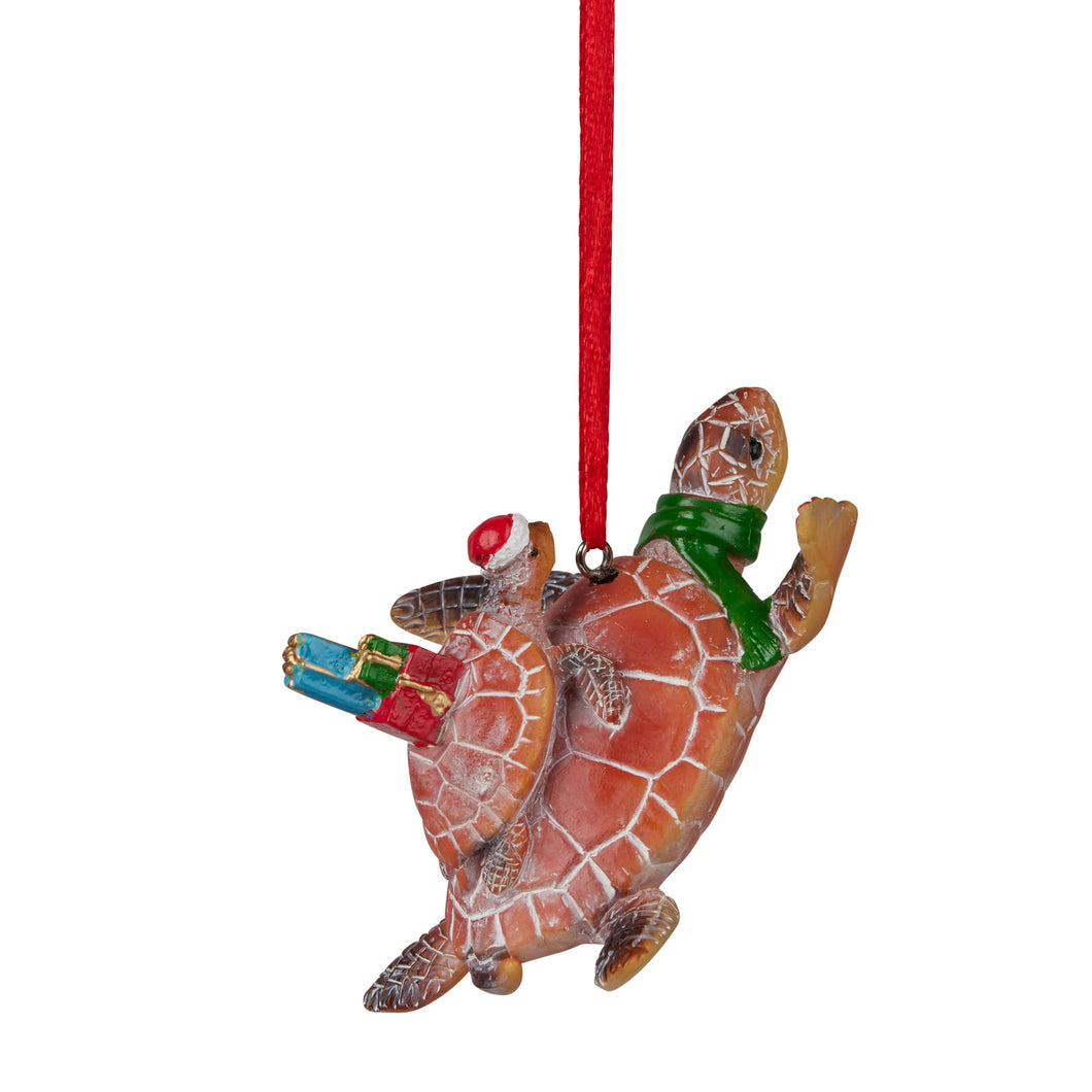 Hanging Christmas Sea Turtle 7.5cm