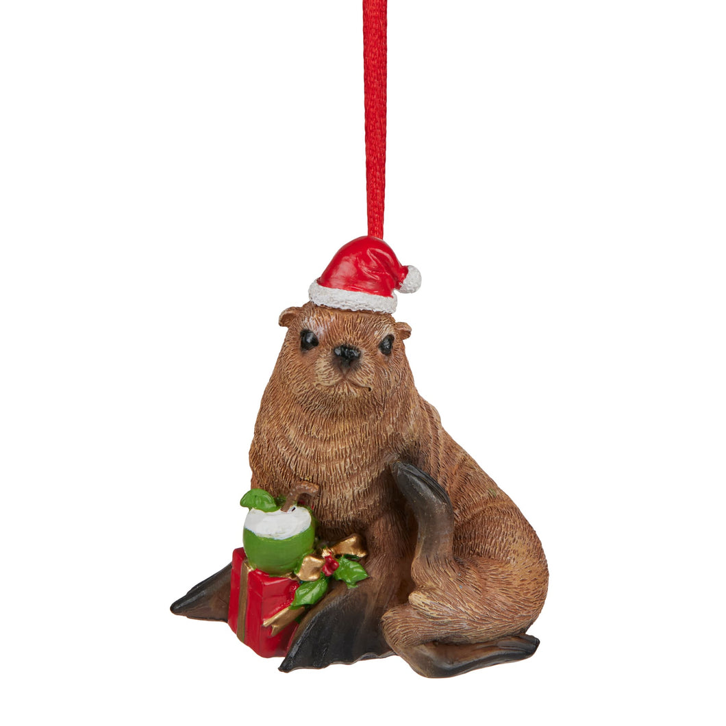 Hanging Christmas Seal 7.5cm