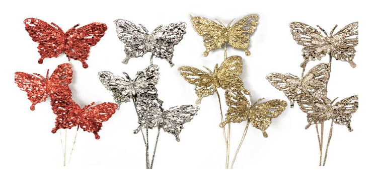 Butterfly Pick 4 Colours