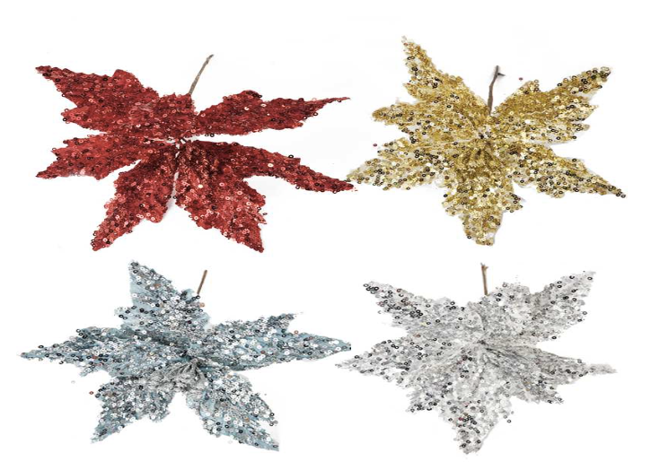 Christmas Flower Sequin