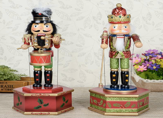 Wooden Musical Nutcracker