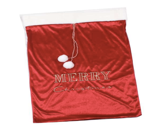 Velvet Santa Sack