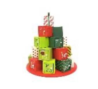 Christmas Advent Calendar 33cm Blocks