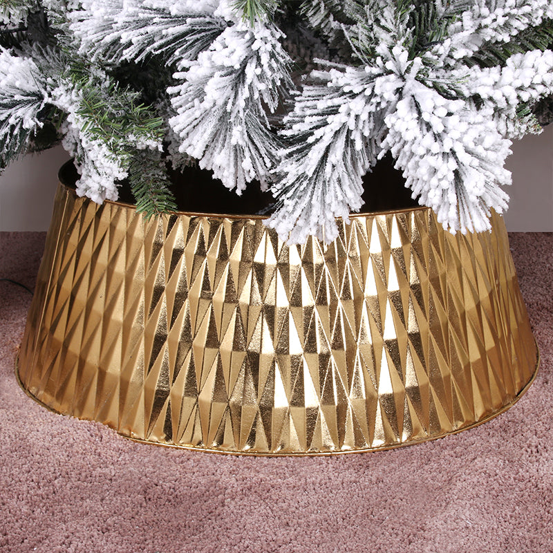 Champagne Metal Tree Collar