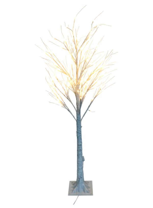 150cm Light Up Birch Tree