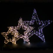 LED Dual Colour Christmas Star – 3 Size Options