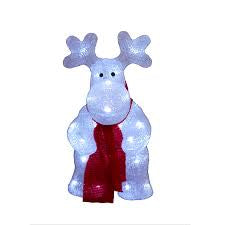 LED Reindeer with scarf