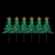 Load image into Gallery viewer, Dual Power Set of 6 LED Tree Stakes
