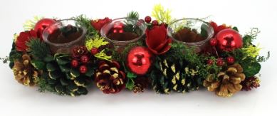 Christmas Pine Table Centrepiece