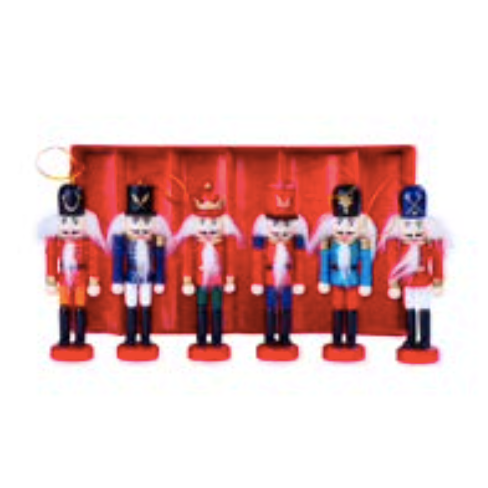 Hanging nutcrackers 6 pack