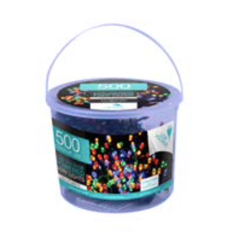 500 LED multicoloured fairy lights