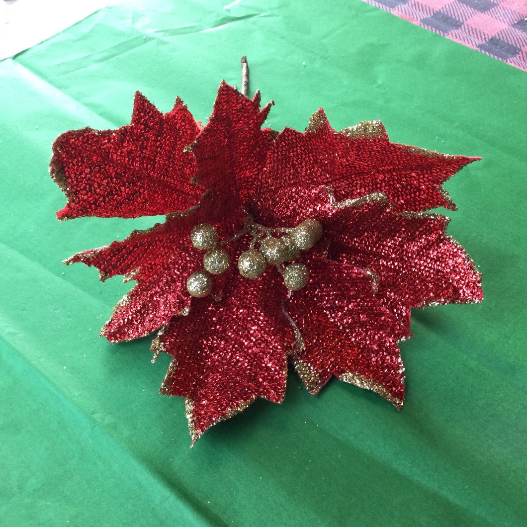 Christmas Flower Red