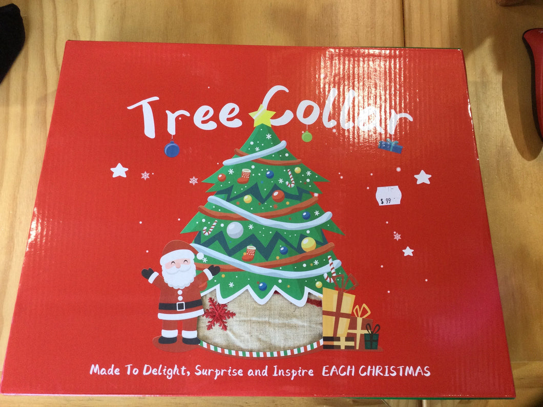 Christmas Tree Skirt 27cm, 77/61cm Diameter
