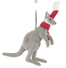 Load image into Gallery viewer, Kangaroo with Scarf Hanging Decoration
