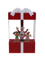 Load image into Gallery viewer, Giftbox Lantern Santa Gingerbread
