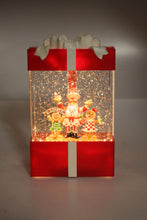 Load image into Gallery viewer, Giftbox Lantern Santa Gingerbread
