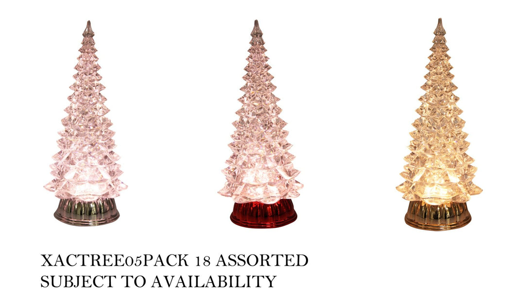 3 Assorted LED Christmas Tree Pack